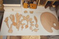 Koreňová zelenina - drevené edukačné puzzle