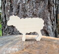 Drevená ovca- hand made -50%