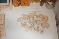 Vidiecky život - drevené edukačné puzzle