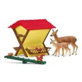 Kŕmenie lesných zvierat Schleich jelene