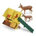 Kŕmenie lesných zvierat Schleich jelene