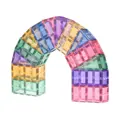 COBLO - Magnetická stavebnica 100 dielov - Pastel