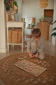 Baktérie a vírusy - drevené vzdelávacie puzzle