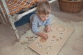 Vesmír  - drevené edukačné puzzle
