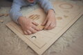 Vesmír  - drevené edukačné puzzle
