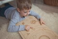 Vesmír  - drevené edukačné puzzle