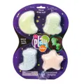 Balenie 4 kusov Playfoam svietiacich v tme Learning Resources