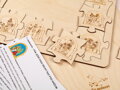 Drevené edukačné puzzle krížovej cesty -40%