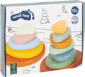Small foot Montessori riečne kamene Balančná hra