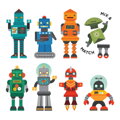 Petit Collage Magnetická hra Roboti