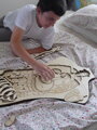 Ľudské telo - drevené edukačné puzzle