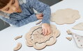 Emócie - drevené edukačné puzzle v českom jazyku