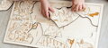 Lesné zloženie - drevené edukačné puzzle