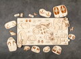 Stopy zvierat -edukačné puzzle v slovenskom jazyku