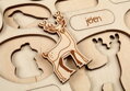 Stopy zvierat -edukačné puzzle v slovenskom jazyku
