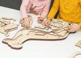 Anatómia psa  - drevené edukačné puzzle