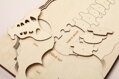 Ľudské telo - drevené edukačné puzzle
