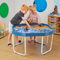 Tuff tray podnos -stôl  XL modrý