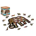 Drevené puzzle v tvare zvieratiek 150 Čarovný slon