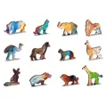 Drevené puzzle -50% v tvare zvieratiek 150 Tajomná líška