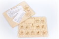Drevené edukačné puzzle krížovej cesty -40%