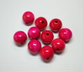 Guličky mix farieb, drevené korálky o priemere 30mm