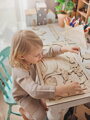 Abeceda v zoo - drevené edukačné puzzle