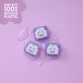  Senzorické kocky svietiace GLO PALS  - fialové