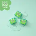 Senzorické kocky svietiace  - zelené GLO PALS