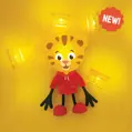 Senzorické svietiace kocky s figúrkou - Daniel Tiger