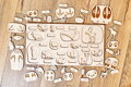 Stopy zvierat -edukačné puzzle v slovenskom jazyku