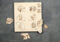  Všetky naše deti - drevené edukačné puzzle