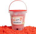 Kinetický piesok s formičkou - červený 500 g