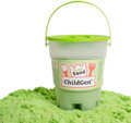 Kinetický piesok s formičkou - zelený 500 g