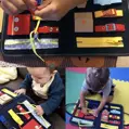 Montessori taška na tréning jemnej motoriky