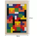 Drevená skladačka - puzzle