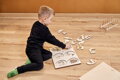 Čo sa skrýva vo vajíčku  - drevené edukačné puzzle