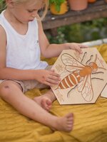 Drevené edukačné hry a pomôcky inšpirované metódou Montessori