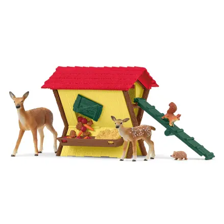 Kŕmenie lesných zvierat Schleich jelene