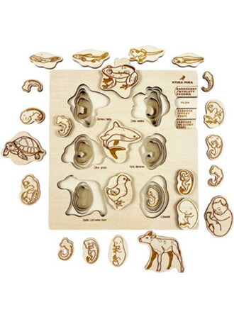  Všetky naše deti -25% - drevené edukačné puzzle