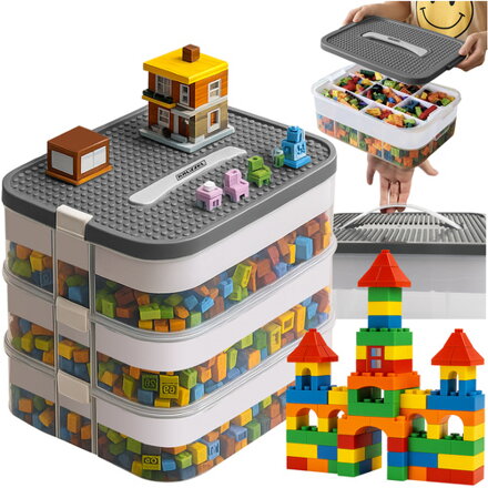 Úložný box na kocky - 3 poschodový