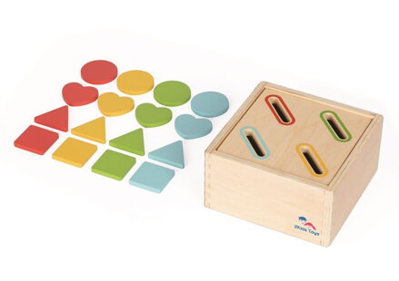 Toys Triedenie tvarov a farieb