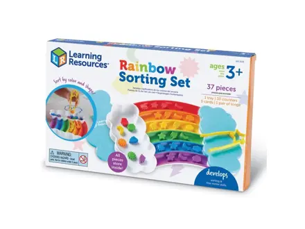 Sada na triedenie Rainbow - 37dielna sada Learning Resources 