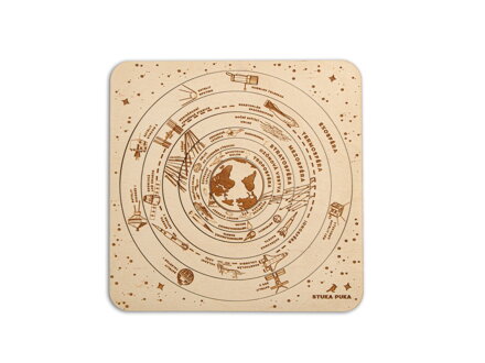 V milej atmosfére -25% -drevené edukačné puzzle v českom jayzku