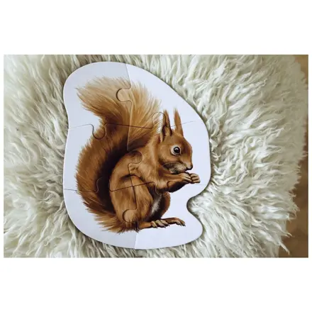 Detské puzzle - Zvieratká z lesa