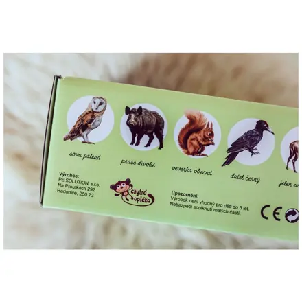 Detské puzzle - Zvieratká z lesa