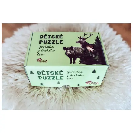 Detské puzzle - Zvieratká z lesa