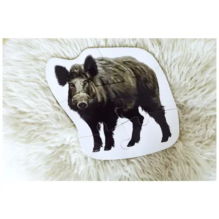 Detské puzzle - Zvieratká z lesa