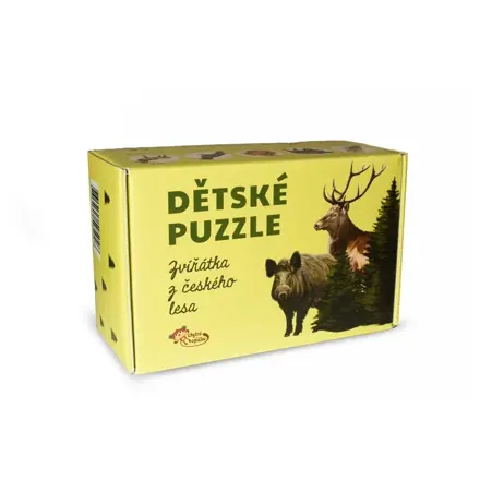 Detské puzzle - Zvieratká z lesa