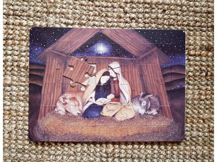 Sojkovie - puzzle Betlehem